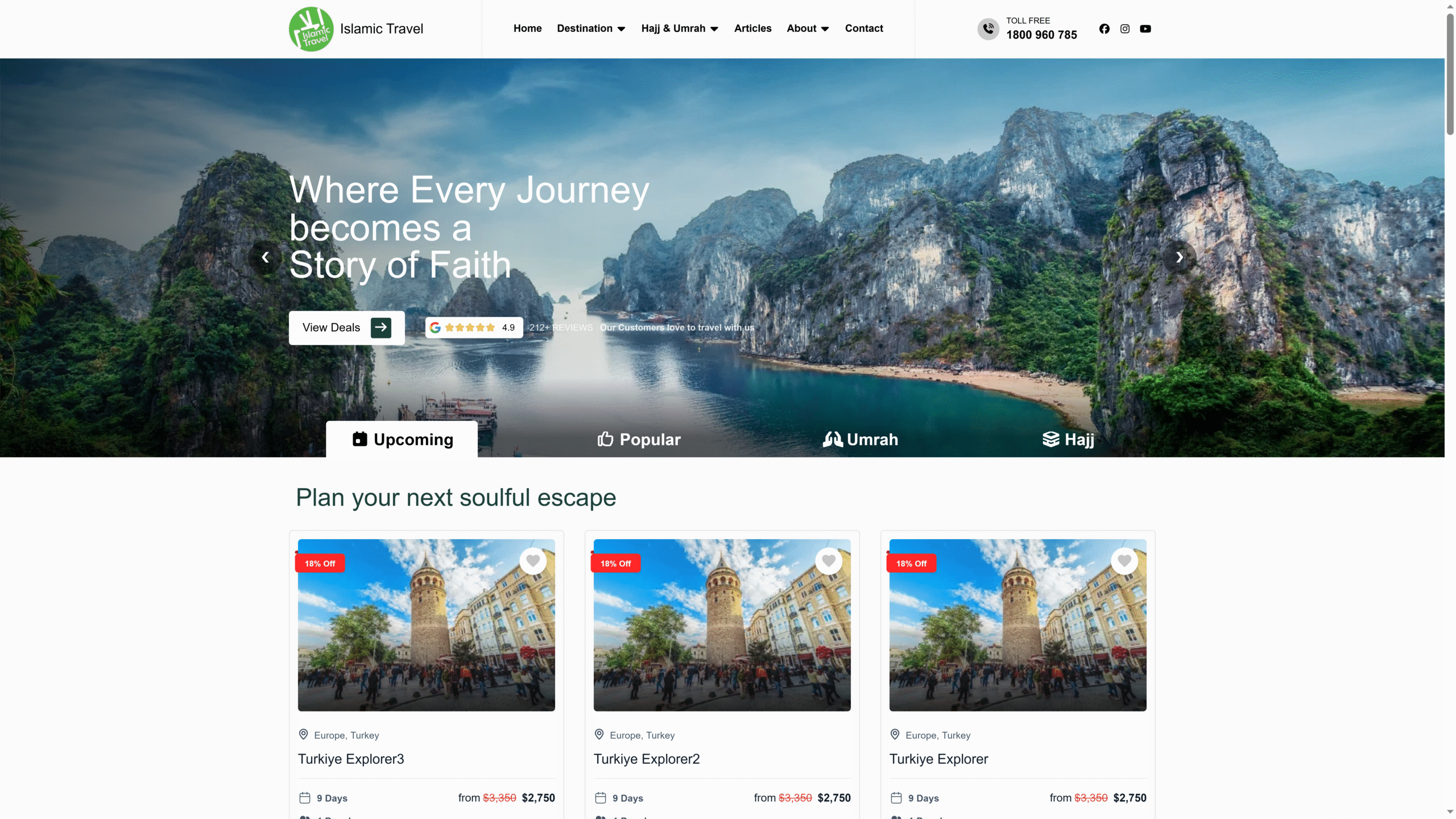 Web Design 4 islamic-travel_(Hd Screenshot)
