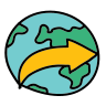 travel world icon